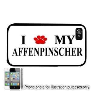  Affenpinscher PAW Love DOG Apple iPhone 4 4S Case Cover 