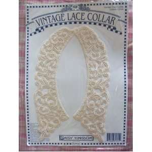    Ecru Vintage Lace Dress/Blouse Collar: Arts, Crafts & Sewing