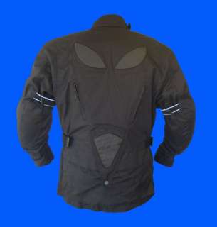 Mens CE Waterproof Touring Cordura Motorcycle Jacket  