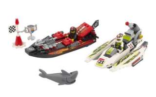 LEGO World Racers Jagged Jaws Reef 8897 & Minifigs NEW  