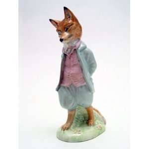  Beatrix Potter Foxy Whiskered Gentleman Gold Oval: Home 