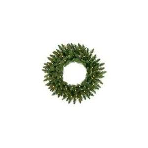   LED Camdon Fir Artificial Christmas Wreath   Warm Whi