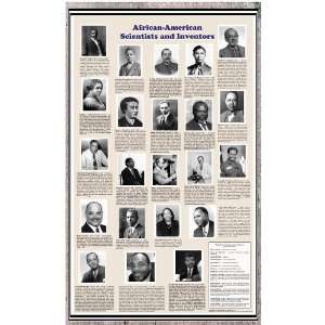  JPT 10337 African American Scientists and Inventors Historical Poster