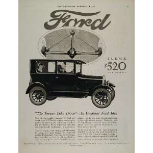  1926 Ad Ford Model T Tudor Sedan Car Torque Tube Drive 