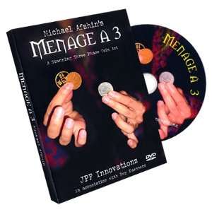   Magic DVD: Menage A 3 by Michael Afshin and Roy Kueppers: Toys & Games