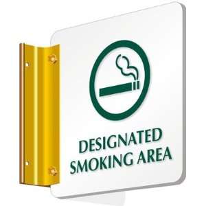  Designated Smoking Area (with symbol) Spot a Sign Sign, 6 