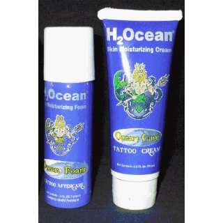  H2Ocean Tattoo Aftercare Foam and Cream Pack: Health 