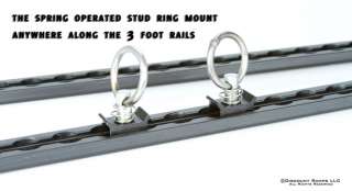 NEW TIE DOWN TRAILER STUD RING FOR L TRACK CARGO RAILS (STUD RING 