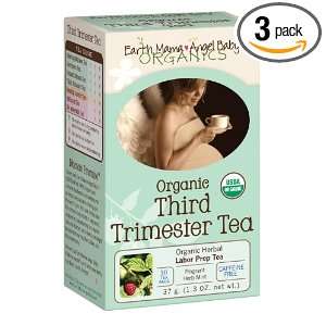 Earth Mama Angel Baby Organic Third Trimester Tea, 16 Teabags/Box 