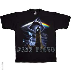  Pink Floyd Big Ben T Shirt (Black), M