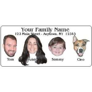 Photo Address Labels   Unique & Personalized with Your Family & Pet 