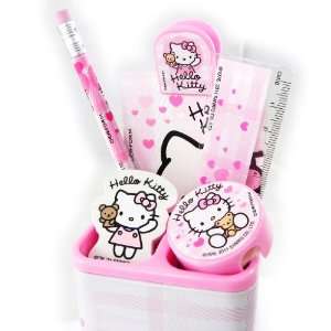  Set school Hello Kitty pink.