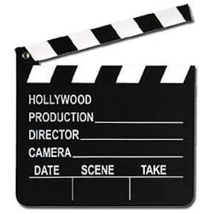  Hollywood Wooden Clapper Board [Kitchen & Home]