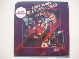 Solid & Country Bill Black Combo featuring Bob Tucker sealed vinyl Lp 