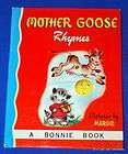 Mother Goose Rhymes Bonnie Book: Very Fine Near MINT 19
