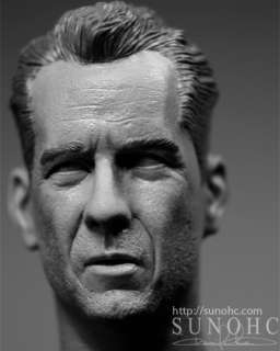12 CUSTOM Bruce Willis JOHN MCCLANE head sculpt  
