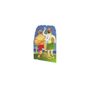  Luau Cardboard Stand Up, Cut out   Perfect for your Luau 