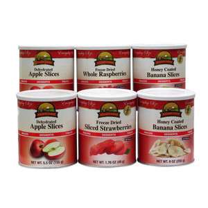 PACK Augason Farms Emergency Cooking Supplies Fruit Variety  