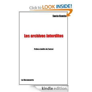   interdites (French Edition) Sonia COMBE  Kindle Store