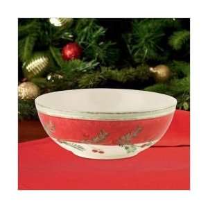   LENOX Holiday Gatherings Wreath ALL PURPOSE BOWL NEW: Everything Else