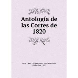   , Cristobal de, 1880  Spain. Cortes. Congreso de los Diputados Books
