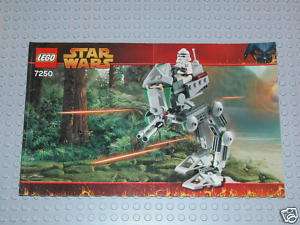 LEGO Star Wars INSTRUCTION BOOK 7250 Clone Scout Walker  