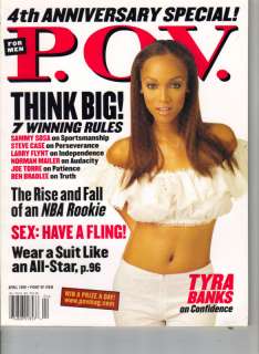 TYRA BANKS POV Magazine 4/99 NORMAN MAILER  