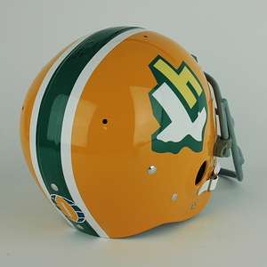 1974 WFL Houston Texans Suspension Football Helmet  