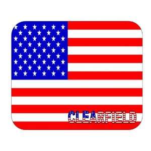  US Flag   Clearfield, Utah (UT) Mouse Pad: Everything Else