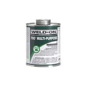  Weldon 10258 1 Pint 790 Multi Purpose Cement, Clear