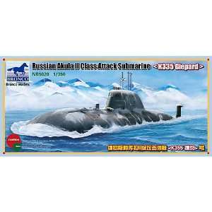  1/350 Russian Akula II Class Attack Sub K335 Toys 