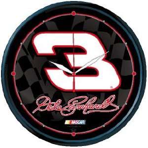  NASCAR Dale Earnhardt Team Logo Wall Clock: Home & Kitchen