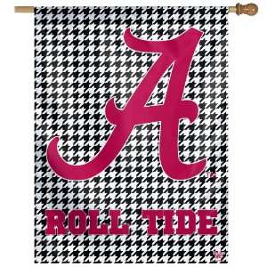  NCAA Alabama Crimson Tide Hounds tooth 27 by 37 Inch 