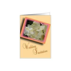  Wedding Invitation   white tulips Card: Health & Personal 
