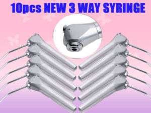 10X Dental 3 way Triple Air Water Syringe with 20 tip  
