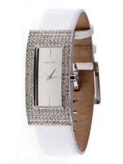 NY4970 DKNY Womens Genuine Leather Crystal New Watch 4048803849217 