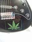 pot leaf rock electric guitar black marijua $ 89 95  free 