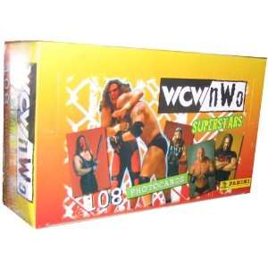  WCW Panini Photo Wrestling Trading Cards Box   108 