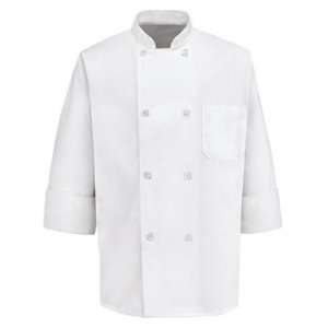  Chef Designs 8 Button Unisex Chef Coats Without 