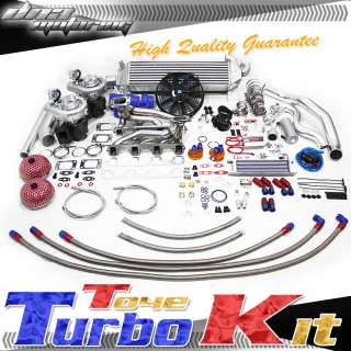 MUSTANG 5.0L V8 TWIN T3/T04E TURBO/CHARGER KIT MANIFOLD  