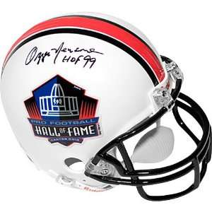  Pro Football Hall of Fame Ozzie Newsome Signed Mini Helmet 