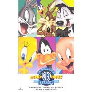 Warner Brothers Looney Tunes Cartoons HIGH QUALITY MUSEUM WRAP CANVAS 