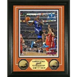  LeBron James NBA All Star Game 24KT Gold Coin Photo Mint 