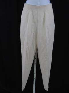 PIANO PIANO DOLCE CARLOTTA Vintage Ivory Pants Suit 42  