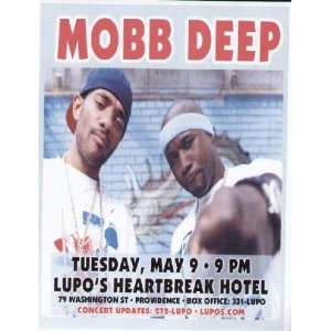  Mobb Deep Concert Poster Providence Lupos