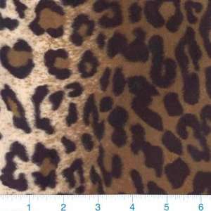  58 Wide Wave Faux Fur Ocelot Fabric By The Yard: Arts 