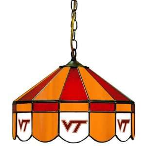  Wave 7 VAT 160SW Virginia Tech 16 Wide Swag Hanging Lamp 