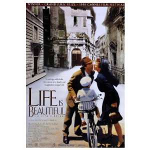  Life is Beautiful   Movie Poster   27 x 40: Home & Kitchen