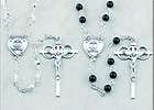 sterling wedding set swar onyx bead prayer catholic m one