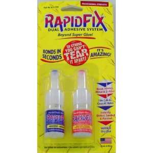  Rapid Fix Professional Strength Dual Adhesive System 1pack 